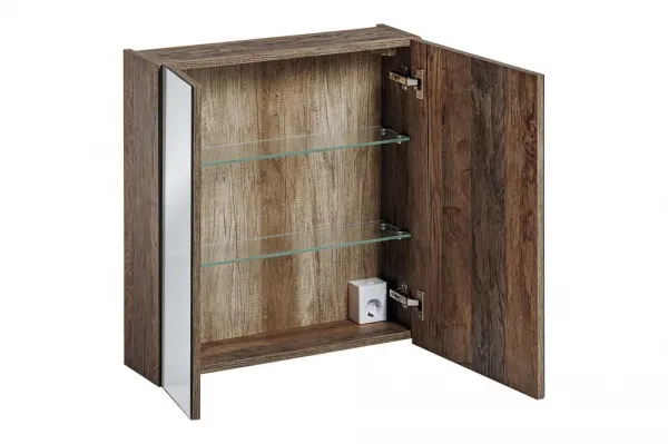 ArtCom Zrkadlová skrinka SANTA FE Oak 84-60 | 60 cm