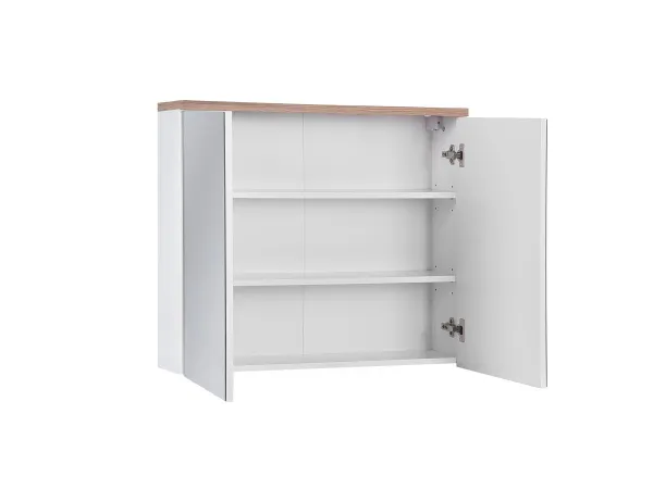 ArtCom Zrkadlová skrinka BALI White 841 | 80 cm