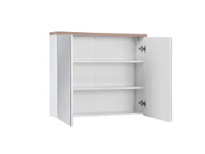 ArtCom Zrkadlová skrinka BALI White 841 | 80 cm