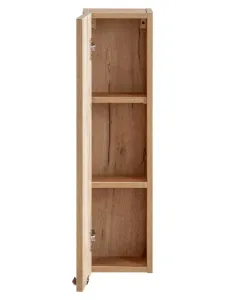 Comad Závesná kúpeľňová skrinka Capri 830 1D dub kraft zlatý