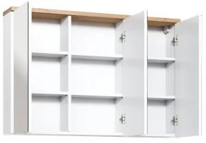 ArtCom Zrkadlová skrinka BALI White 845 | 100 cm