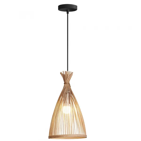 TooLight Závesná lampa La Belle Boho II čierna/hnedá