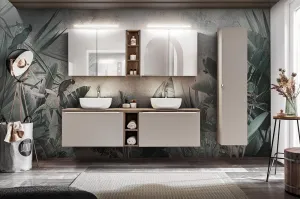 ArtCom Skrinka pod umývadlo SANTA FE Taupe 82-80 | 80 cm