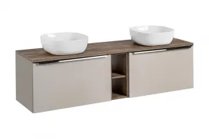 ArtCom Skrinka pod umývadlo SANTA FE Taupe 82-80 | 80 cm