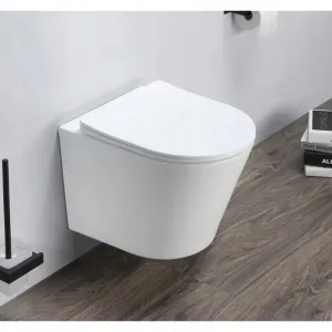Závesná WC misa MEXEN RICO s doskou biela