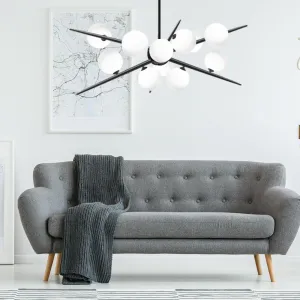 TooLight Závesná lampa La Belle XXXVIII biela/čierna