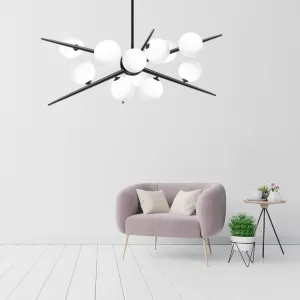 TooLight Závesná lampa La Belle XXXVIII biela/čierna