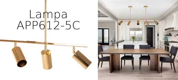 TooLight Závesná lampa La Belle XXXXI zlatá