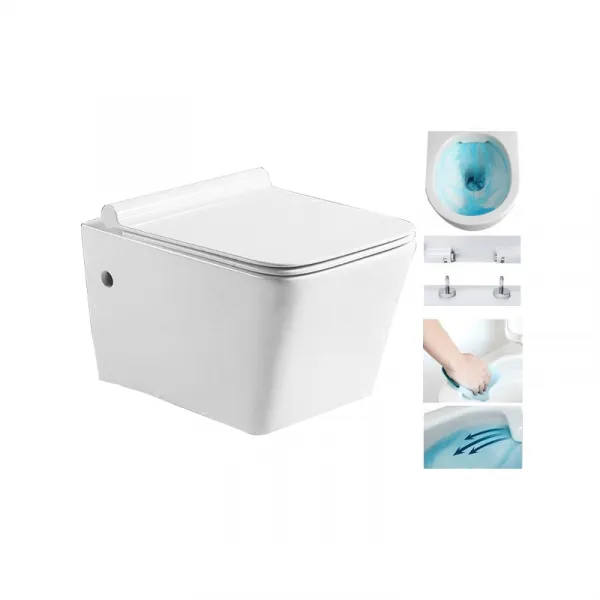 Závesná WC misa MEXEN CUBE