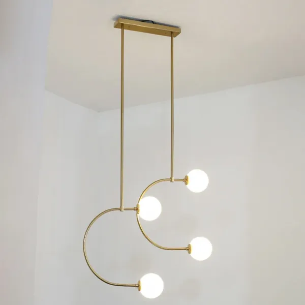 TooLight Závesná lampa La Belle XXXXIII zlatá/biela