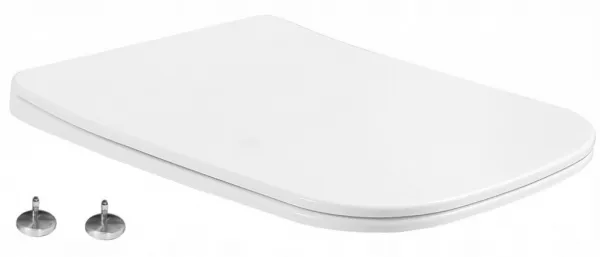Závěsný WC set MEXEN TEO 34,5 cm s prkénkem SLIM bílý lesk