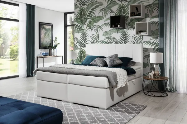 ArtElta Manželská posteľ BOLERO Boxspring | 140 x 200 cm Bolero rozmer: 140x200 cm, Bolero farba: Soft 11