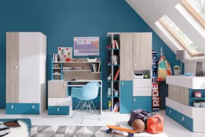 Meblar  Regál PLANET PL6 Farba: Biela