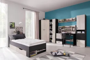 Meblar  Regál PLANET PL6 Farba: Biela