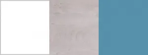 Meblar  Regál PLANET PL6 Farba: Biela