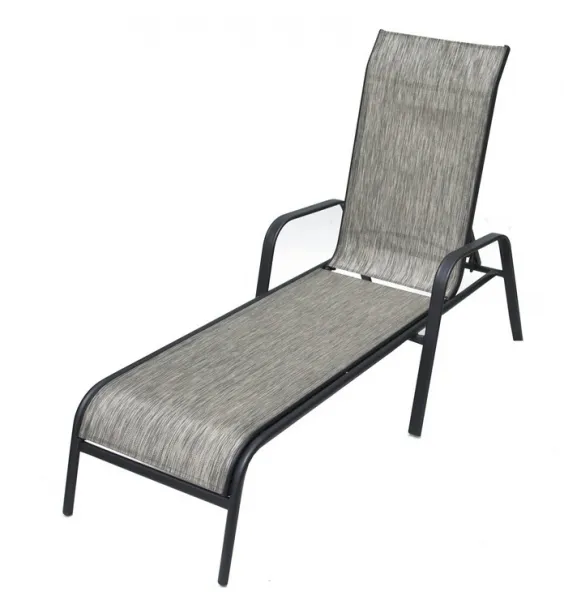 Záhradné ležadlo ZWC-52 Čierna