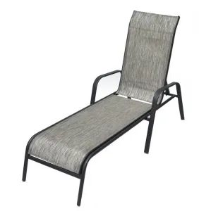 Záhradné ležadlo ZWC-52 Čierna