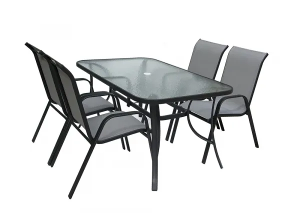 Záhradné kreslo XT1012C sivé