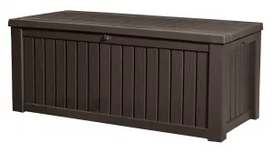 Zahradný úložný box Keter Rockwood 570 l hnedý