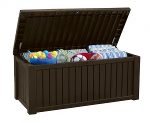 Zahradný úložný box Keter Rockwood 570 l hnedý