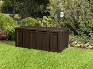 Zahradný úložný box Keter Rockwood 570 l hnedý
