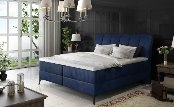 ArtElta Manželská posteľ ADERITO Boxspring | 140 x 200 cm Farba: Kronos 29/Kronos 29