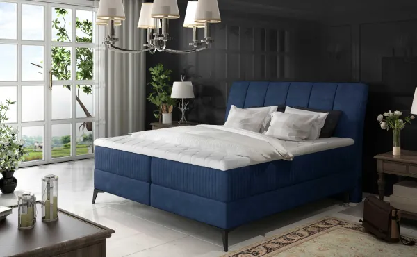 ArtElta Manželská posteľ ADERITO Boxspring | 140 x 200 cm Farba: Kronos 29/Kronos 29