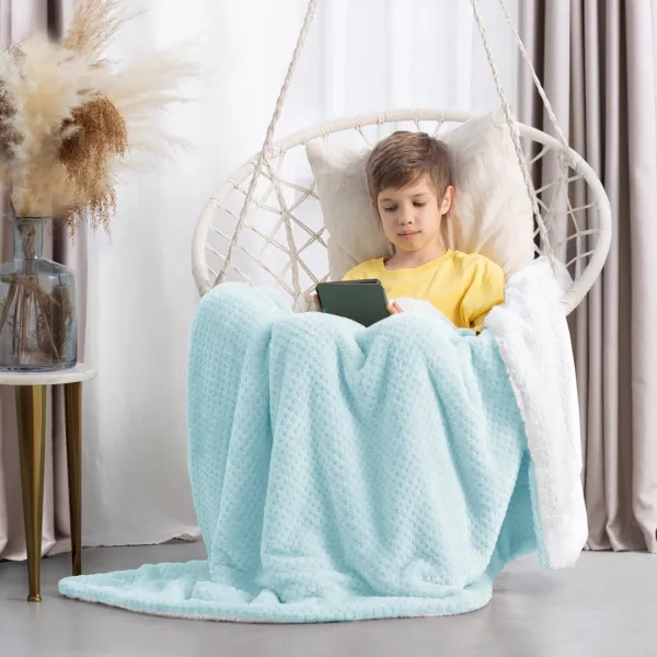 ArtFlhf Deka SHLEEPY | babyblue 130 x 180 cm