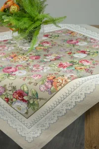 ArtFir Obrus OLI  1175 | kvety 100 x 100 cm