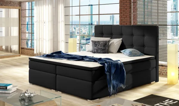 ArtElta Manželská posteľ INEZ Boxspring | 140 x 200 cm Farba: Soft 17
