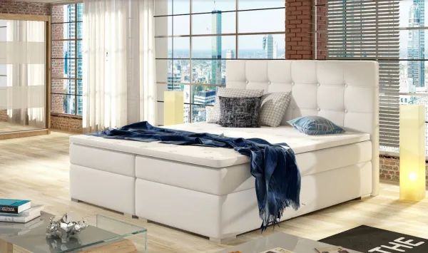 ArtElta Manželská posteľ INEZ Boxspring | 160 x 200 cm Farba: Soft 11