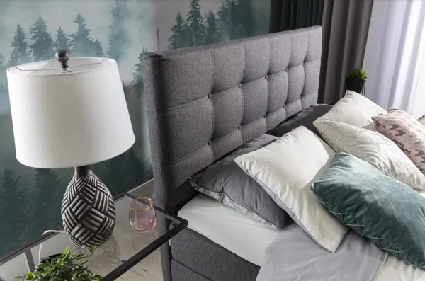 ArtElta Manželská posteľ INEZ Boxspring | 140 x 200 cm Farba: Soft 17
