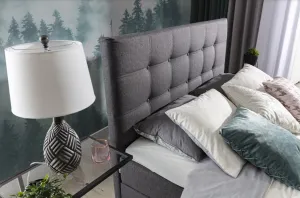 ArtElta Manželská posteľ INEZ Boxspring | 140 x 200 cm Farba: Soft 17