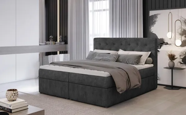 ArtElta Manželská posteľ LOREE Boxspring | 140 x 200 cm Farba: Dora 21
