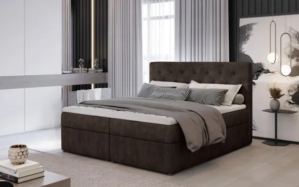 ArtElta Manželská posteľ LOREE Boxspring | 140 x 200 cm Farba: Dora 21
