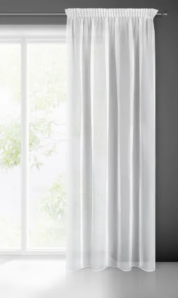 ArtFir Záclona LUCY P | biela 140 x 270 cm