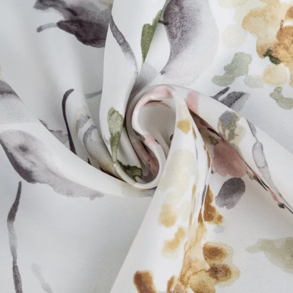 ArtFir Tieniaci záves ZOJA P | kvety 140 x 270 cm