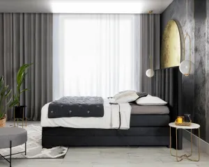 ArtElta Manželská posteľ VEROS Boxspring | elektrická polohovateľná 140 x 200 cm Farba: Poco 04