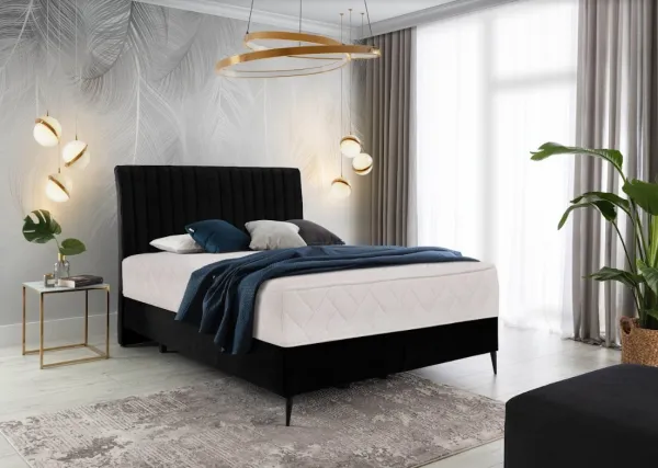 ArtElta Manželská posteľ BLANCA Boxspring | 140 x 200 cm Farba: Lukso 38