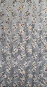 ArtFir Tieniaci záves GLORIA K | oceľová 140 x 250 cm
