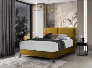 ArtElta Manželská posteľ SAFIRO Boxspring | 160 x 200 cm Farba: Nube 33