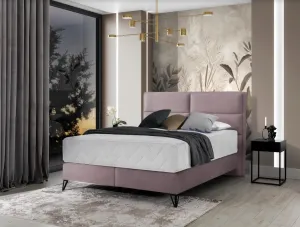ArtElta Manželská posteľ SAFIRO Boxspring | 160 x 200 cm Farba: Nube 33