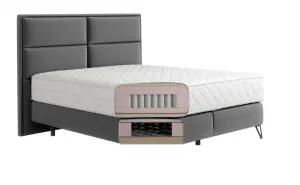 ArtElta Manželská posteľ SAFIRO Boxspring | 160 x 200 cm Farba: Nube 33