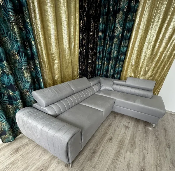 ArtFir Zatemňovací záves DAVOS K | čierna/zelená 140 x 250 cm