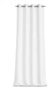 ArtFlhf Tieniaci záves OLVA EYELETS K | biela 140 x 250 cm