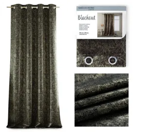 ArtFlhf Tieniaci záves BLACKOUT VERAS K | 140 x 250 cm Farba: Silver