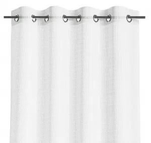 ArtFlhf Tieniaci záves OLVA EYELETS K | biela 140 x 250 cm