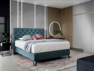 ArtElta Manželská posteľ CORTINA Boxspring | 140 x 200 cm Farba: Nube 22