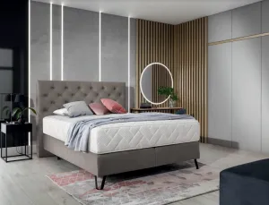 ArtElta Manželská posteľ CORTINA Boxspring | 140 x 200 cm Farba: Nube 22
