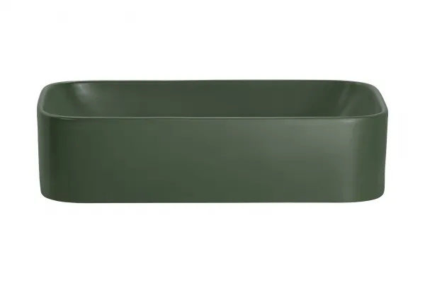 ArtCom Keramické umývadlo KAMA MFG-60 | zelená 60 cm